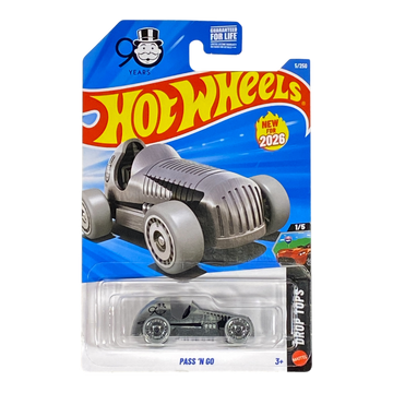 Hot Wheels Pass 'N Go (Monopoly 90 Years) - Drop Tops Series 1/5
