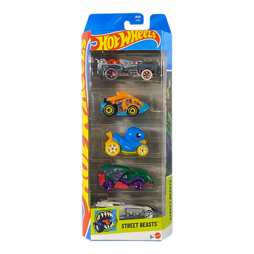 Hot Wheels 5 Pack Set | Street Beasts