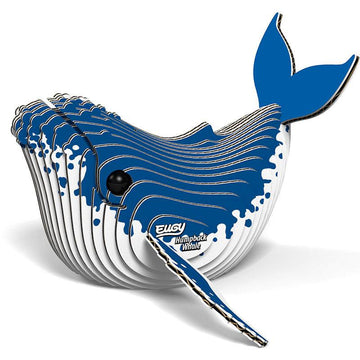 Humpback Whale 3D Cardboard Model Kit Eugy