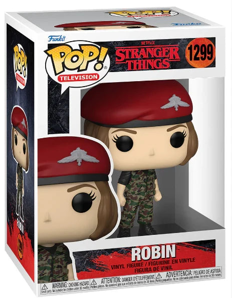 Stranger Things Robin (Hunter Outfit) #1299 Funko Pop! Television