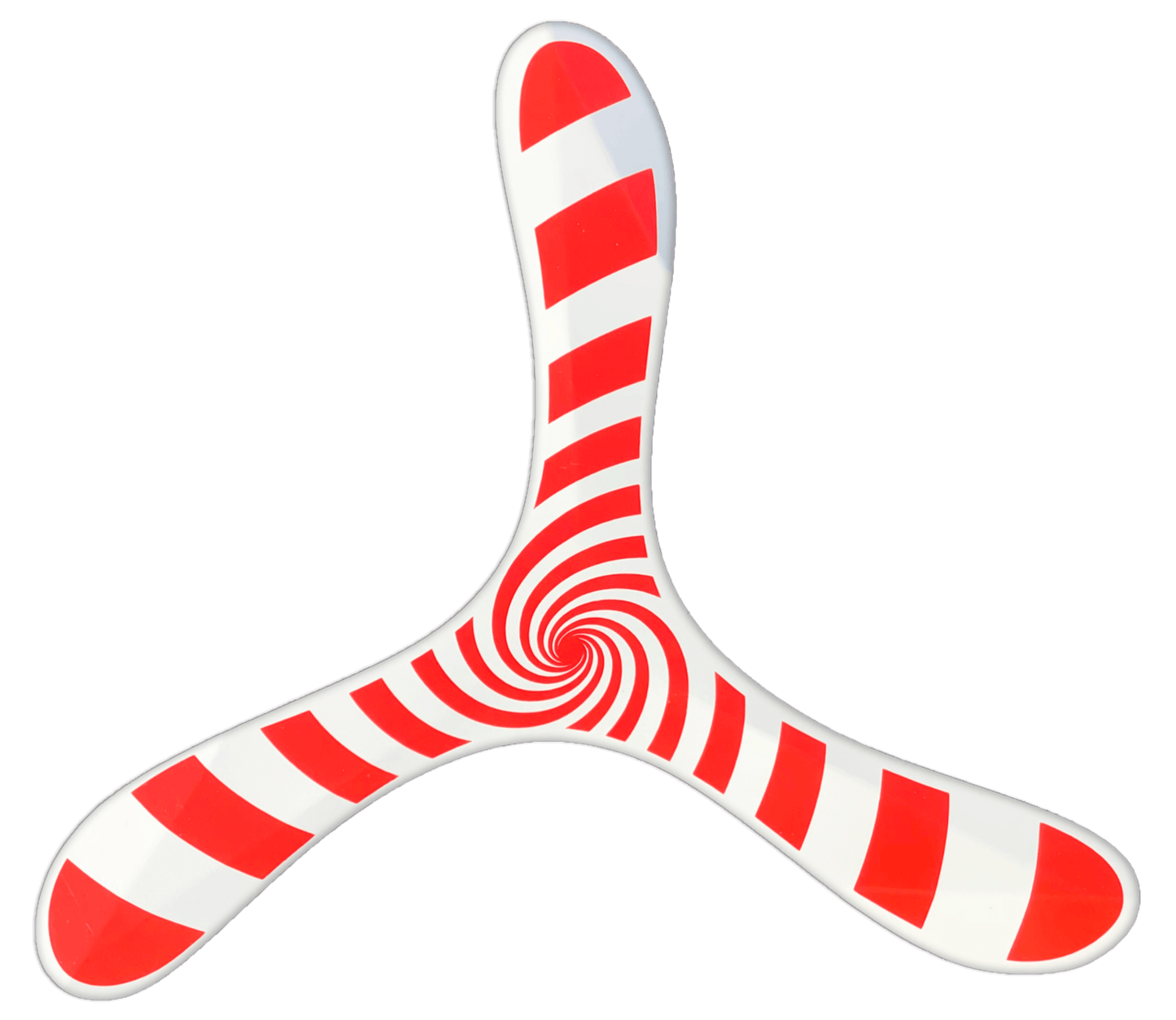 Hypnorang Boomerangs - Short Range and Fun - Plastic with circular flight pattern