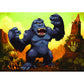 IELLO Monster Pack King Kong Expansion - Strategy Board Game for 2-6 Players, Ages 8+, Multicolour, Model IEL51421