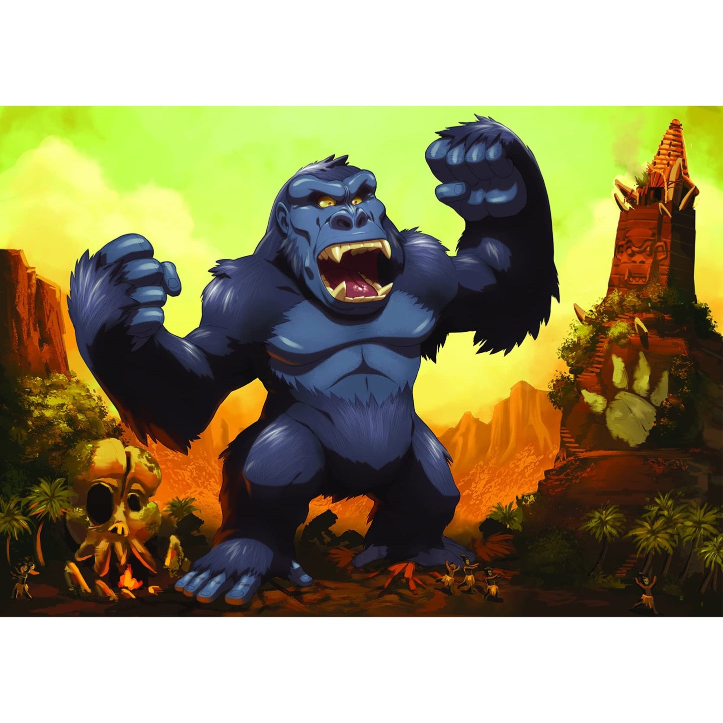 IELLO Monster Pack King Kong Expansion - Strategy Board Game for 2-6 Players, Ages 8+, Multicolour, Model IEL51421