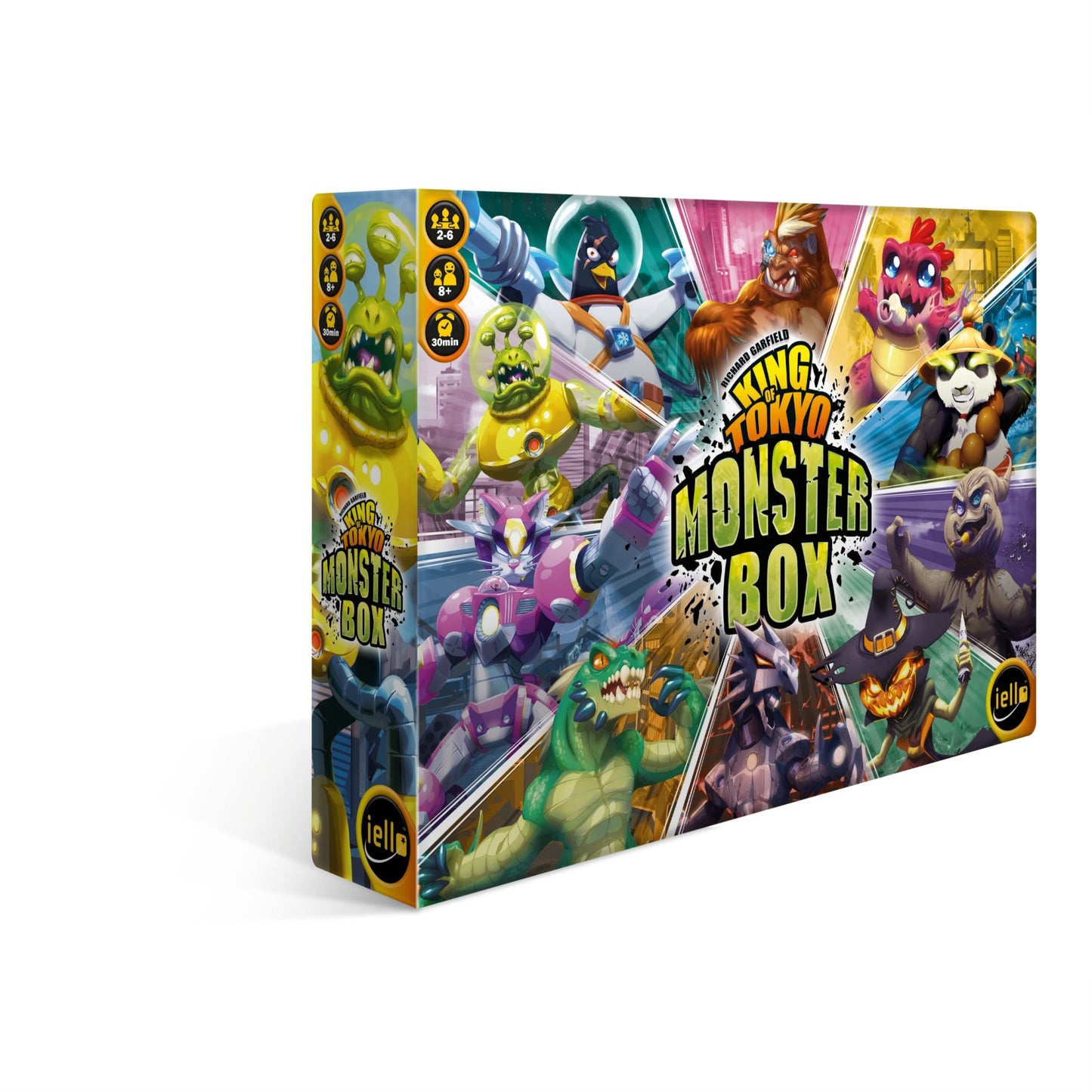 IELLO King of Tokyo Monster Box Board Game, Cardboard, Multi, Model 51877