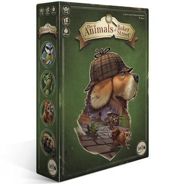 Iello: The Animals Of Baker Street - Investigation Game, Playable For The Whole Family, Ages 10+, 2-4 Players, 45 Mins