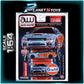 AutoWorld 1:64 2021 Dodge Charger SRT Hellcat Custom GULF Livery Limited 4,800 pieces – Mijo Exclusives