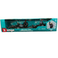 Bburago Formula One Racing 1:24 scale Race Cars with Driver Figures 2-Pack