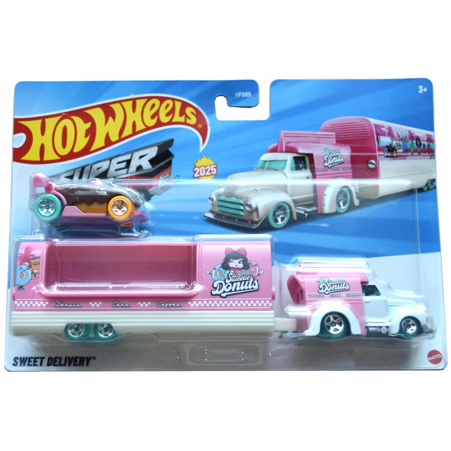 Hot Wheels Track Fleet/Super Rigs 1:64 Assorted Diecast Cars
