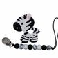 Zebra Teether Set