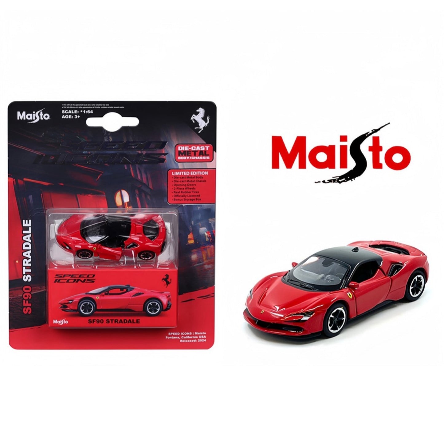 Maisto 1:64 Speed Icons Assorted Models 2025