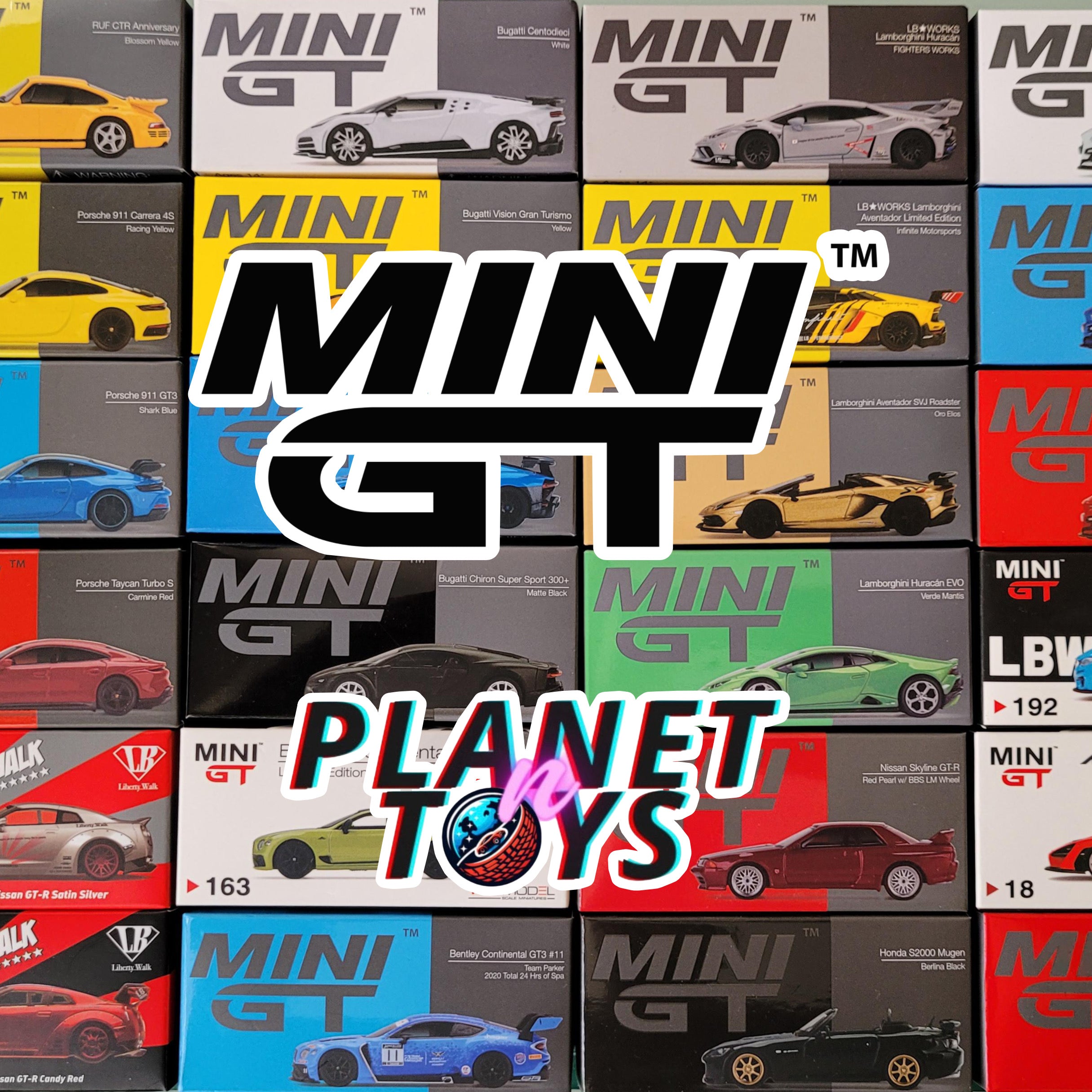 Mini GT Boxes 1:64 Assortment Variety Diecast Car Models – Toytooth