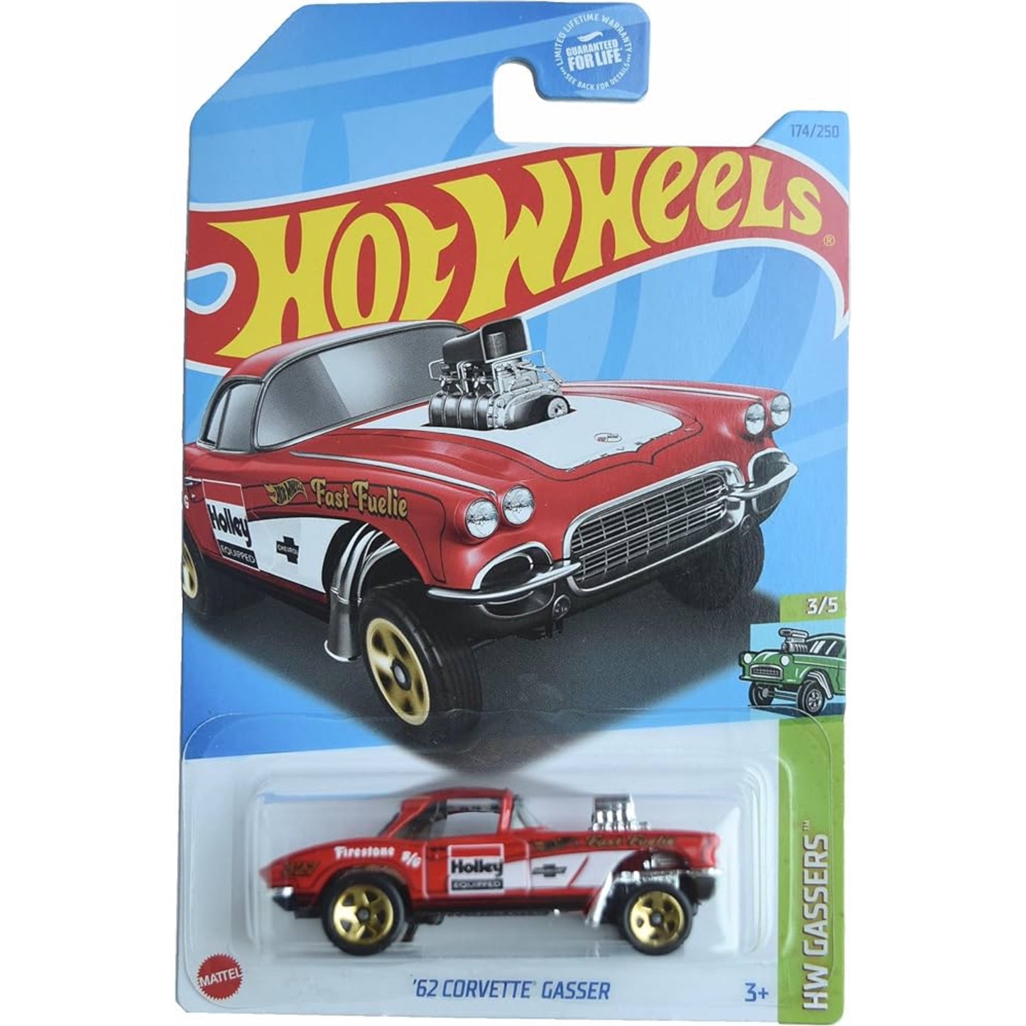 Hot Wheels American Power V2 1:64 Diecast Assorted (Ford, Chevy, Dodge, Mustang, Corvette, GMC, Jeep, Merc, Camaro)