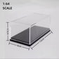 Clear Model Car Case Display Organizer Storage for 1/64