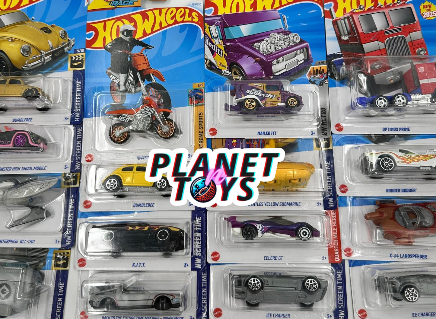 Hot Wheels  | 1:64 Diecast | HW Screen Time