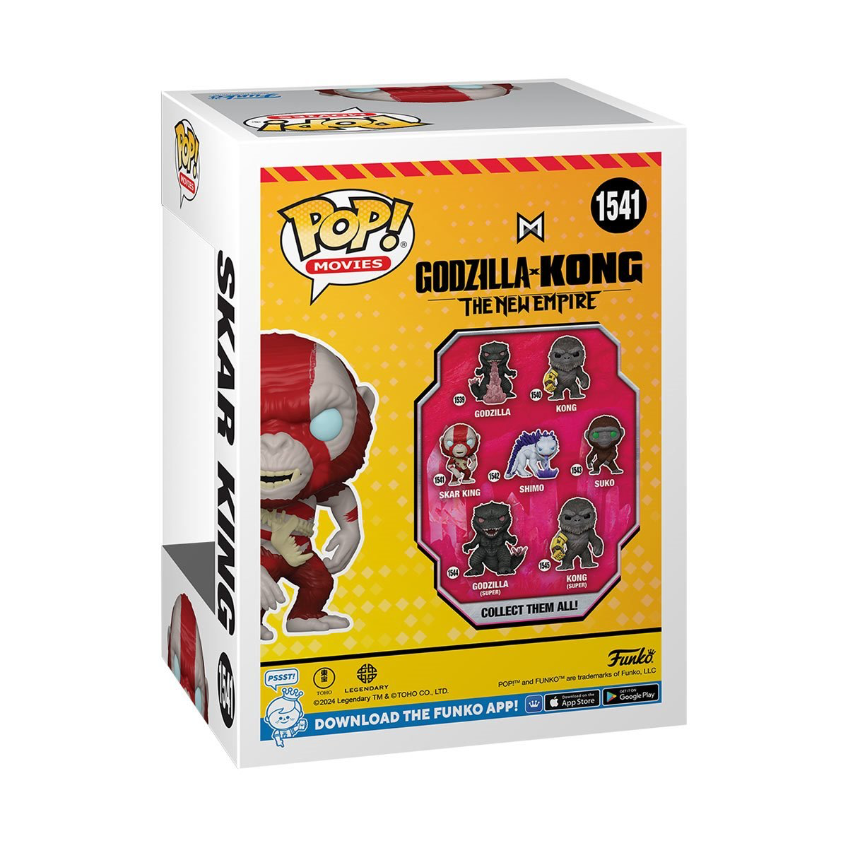 Skar King #1541 Funko Pop! Movies Godzilla x Kong The New Empire
