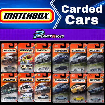Matchbox 1:64 Diecast Assorted Carded Cars