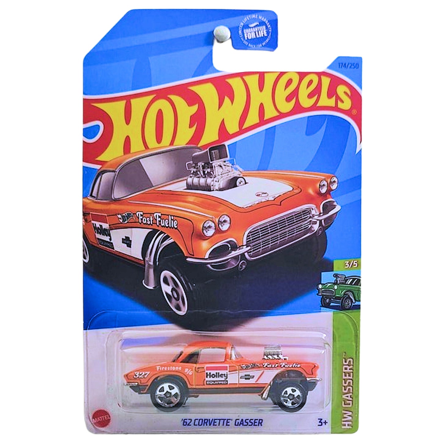 Hot Wheels American Power 1:64 Diecast Assorted (Ford, Chevy, Dodge, Mustang, Corvette, GMC, Jeep, Merc, Camaro)