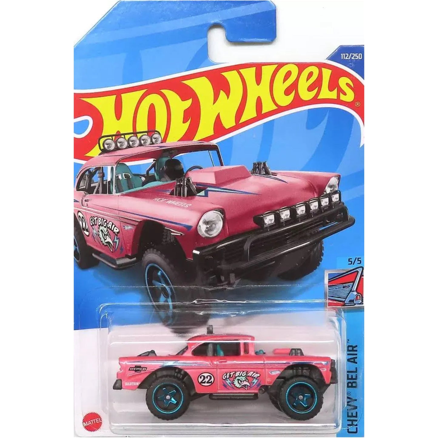 Hot Wheels American Power 1:64 Diecast Assorted (Ford, Chevy, Dodge, Mustang, Corvette, GMC, Jeep, Merc, Camaro)
