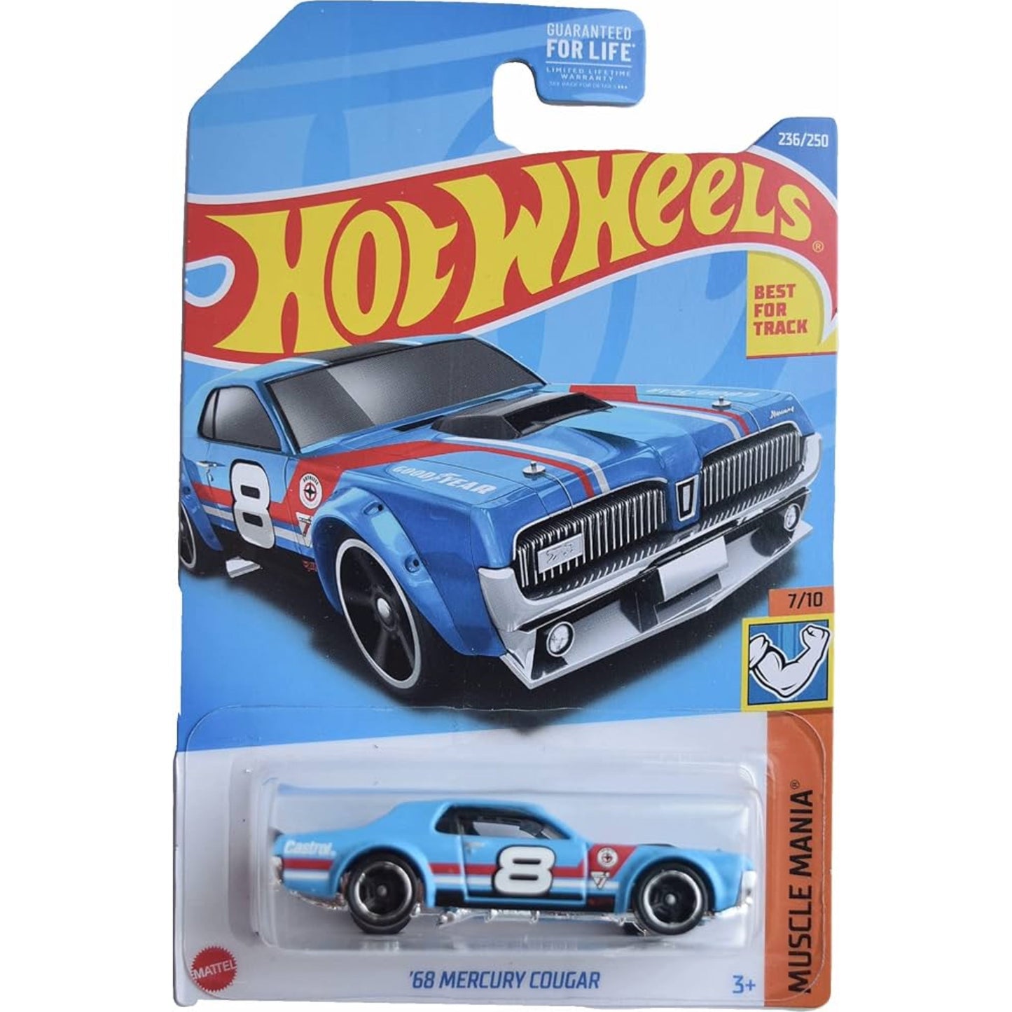 Hot Wheels American Power 1:64 Diecast Assorted (Ford, Chevy, Dodge, Mustang, Corvette, GMC, Jeep, Merc, Camaro)