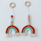 Rainbow Carseat Garland/Gym Toy/Car Ornament
