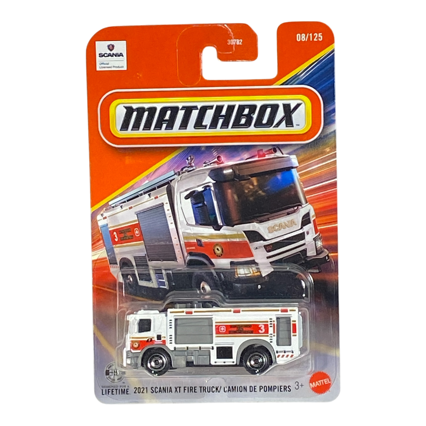 Matchbox 2021 Scania XT Fire Truck | Matchbox Series 08/125