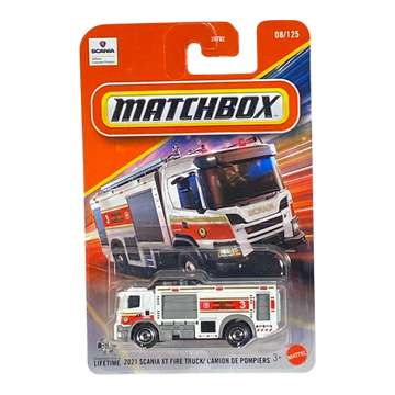 Matchbox 2021 Scania XT Fire Truck | Matchbox Series 08/125