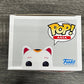 Lucky Cat #190 2023 San Diego Comic Con Limited Edition Flocked Funko Pop! Asia Lucky Cat
