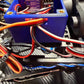 RC Hop Up Parts Large RC Receiver Box Blue, Threaded M3 Inserts and Lid for CEN Racing F450, F250, Sicario