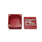 RC Hop Up Parts Large RC Receiver Box Red, Threaded M3 Inserts and Lid for CEN Racing F450, F250, Sicario