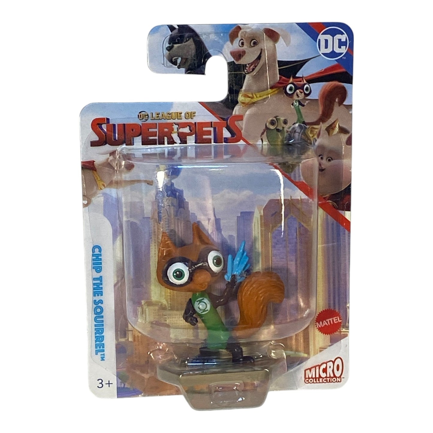 Chip The Squirrel Micro Figure / Cake Topper - League of Super-Pets
