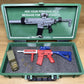 RC Hop Up Parts 1/3 Scale Replica Gun Case with LED RGB COB Lights | Fits Goat Guns® Models