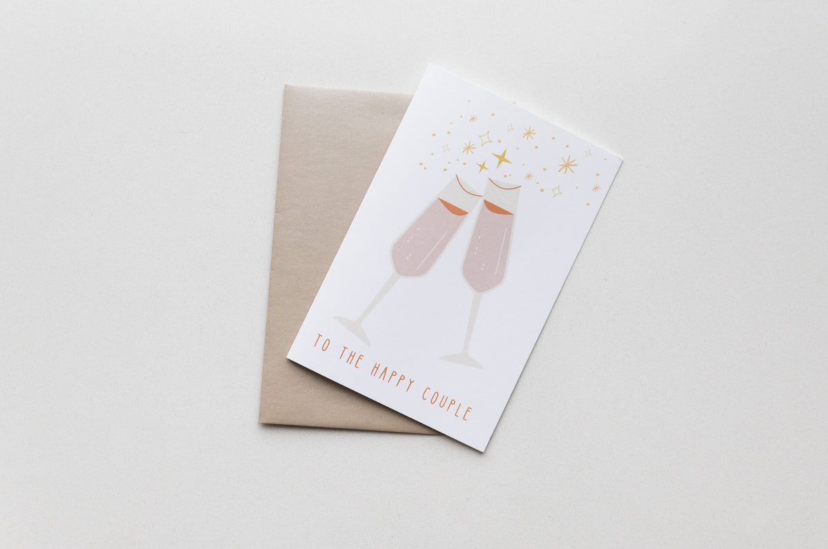 To The Happy Couple! Greeting Card