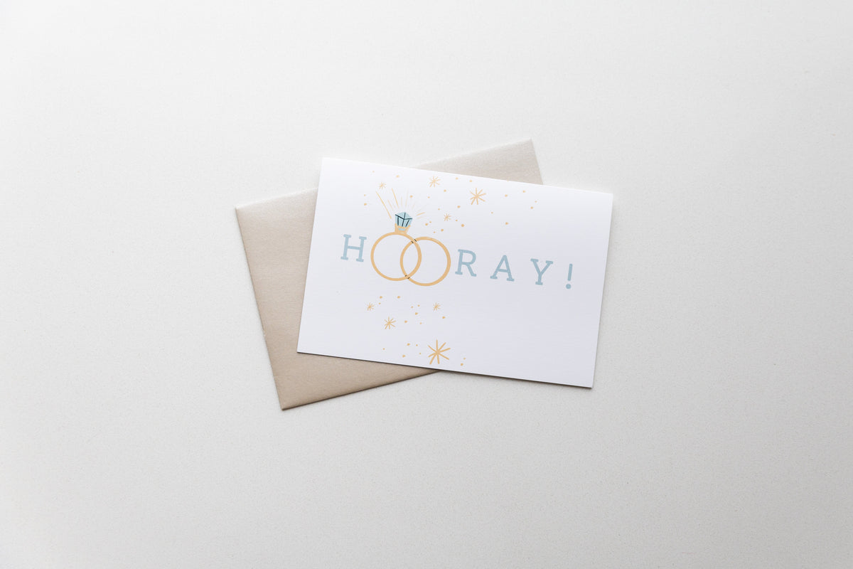Wedding Hooray! Greeting Card