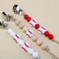 Pacifier Clips // Baseball