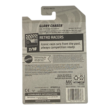 Hot Wheels Glory Chaser | Retro Racers Series 7/10