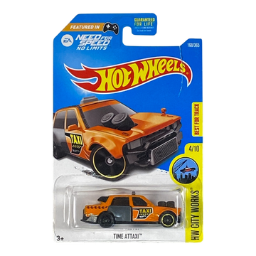 Hot Wheels Time Attaxi | City Works Series 4/10 (Damaged Packaging)