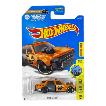 Hot Wheels Time Attaxi | City Works Series 4/10