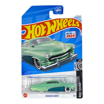Hot Wheels Hirohata Merc | Rod Squad Series 5/5