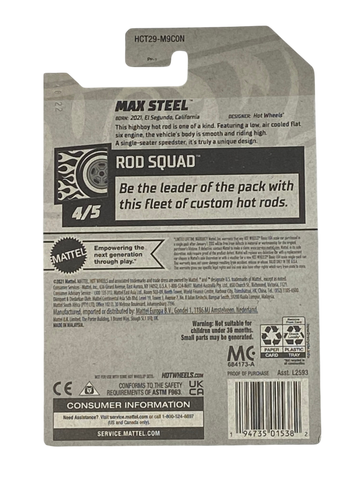 Hot Wheels Max Steel | Rod Squad Series 4/5