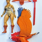 Masters of the Universe action figure set - Teela and Zoar