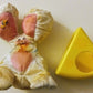 Smooshees Critters - Nibble Mouse (with cheese)