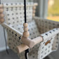 Indoor High Back Baby & Toddler Swing- Swiss Cross