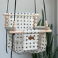 Indoor High Back Baby & Toddler Swing- Swiss Cross