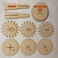 31mm Rotating Paint Rack for Monument Hobbies Pro Acryl Paints