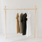 Wooden dress rack /toddler clothes rack