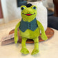 Frog: Disappears!, Book Four & Organic Cotton Frog Plushie
