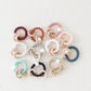 Silicone  Beaded Rattle Rings