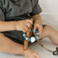 Wooden Teether with Silicone Ring