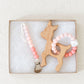 Wooden Teether with Silicone Ring