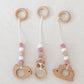 Classic Dusty Rose Baby Play Gym